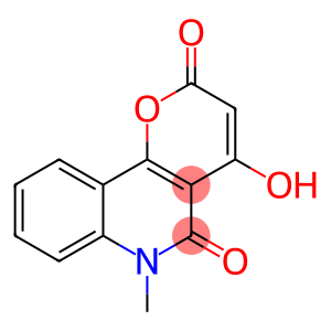 4-Hydroxy-6-Methyl-2H-Pyrano[3,2-c]Quinoline-2,5(6H)-Dione