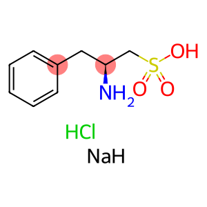 Sodium (S)-2-amino-3-phenylpropane-1-sulfonate hydrochloride