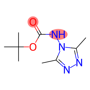 Carbamic acid, (3,5-dimethyl-4H-1,2,4-triazol-4-yl)-, 1,1-dimethylethyl ester