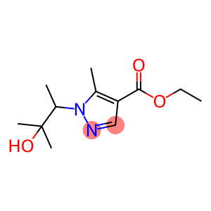 1H-Pyrazole-4-carboxylic acid, 1-(2-hydroxy-1,2-dimethylpropyl)-5-methyl-, ethyl ester