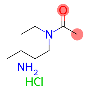 1-(4-amino-4-methylpiperidin-1-yl)ethan-1-one hydrochloride