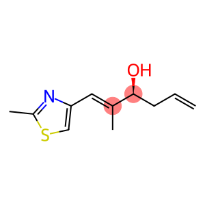 1,5-Hexadien-3-ol, 2-methyl-1-(2-methyl-4-thiazolyl)-, (1E,3S)-