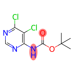 Carbamic acid, N-(5,6-dichloro-4-pyrimidinyl)-, 1,1-dimethylethyl ester