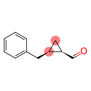 Cyclopropanecarboxaldehyde, 2-(phenylmethyl)-, cis- (9CI)