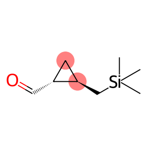 Cyclopropanecarboxaldehyde, 2-[(trimethylsilyl)methyl]-, trans- (9CI)