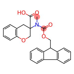 3-((((9H-fluoren-9-yl)methoxy)carbonyl)(methyl)amino)chromane-3-carboxylic acid