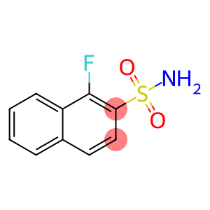 2-Naphthalenesulfonamide, 1-fluoro-