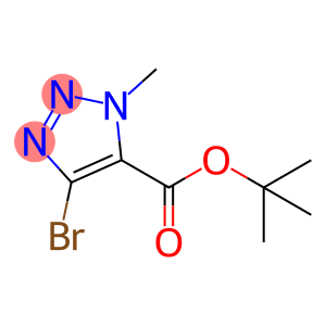 1H-1,2,3-Triazole-5-carboxylic acid, 4-bromo-1-methyl-, 1,1-dimethylethyl ester