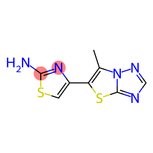 4-(6-METHYL[1,3]THIAZOLO[3,2-B][1,2,4]TRIAZOL-5-YL)-1,3-THIAZOL-2-AMINE