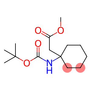 Cyclohexaneacetic acid, 1-[[(1,1-dimethylethoxy)carbonyl]amino]-, methyl ester