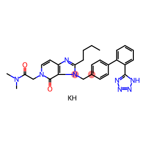 2-BUTYL-3,4-DIHYDRO-N,N-DIMETHYL-4-OXO-3-[[2'-(1H-TETRAZOL-5-YL)[1,1'-BIPHENYL-4-YL]METHYL]]-5H-IMIDAZO[4,5-C]PYRIDINE-5-ACETAMIDE HYDROCHLORIDE