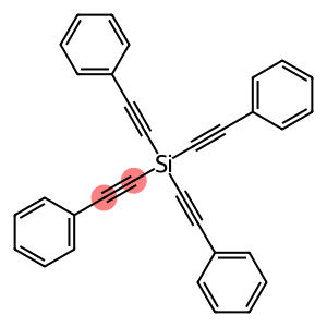 tetrakis(phenylethynyl)silane