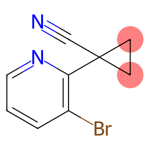 1-(3-BROMOPYRIDIN-2-YL)CYCLOPROPANECARBONITRILE