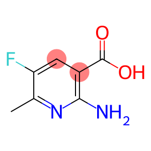 2-amino-5-fluoro-6-methylnicotinic acid