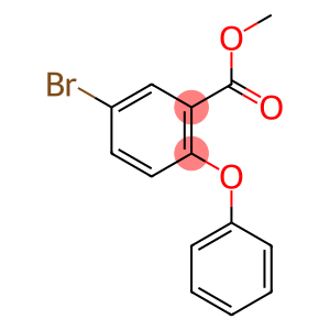 Benzoic acid, 5-bromo-2-phenoxy-, methyl ester