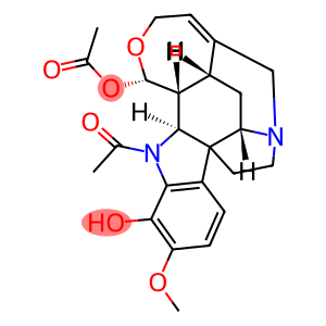 (17S)-1-Acetyl-19,20-didehydro-17,18-epoxy-11-methoxycuran-12,17-diol 17-acetate