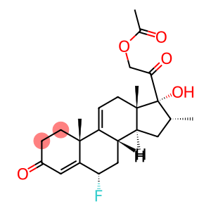 6alpha-fluoro-17,21-dihydroxy-16alpha-methylpregna-4,9(11)-diene-3,20-dione 21-acetate