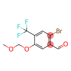 2-Bromo-5-(methoxymethoxy)-4-(trifluoromethyl)benzaldehyde