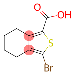 3-溴-4,5,6,7-四氢苯并[c]噻吩-1-羧酸