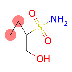 1-(hydroxymethyl)cyclopropane-1-sulfonamide