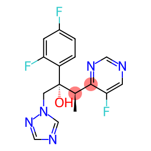 ( 2R,3S|2S,3R)-2-(2,4-difluorophenyl)-3-(5-fluoro-4-pyrimidinyl)-1-(1H-1,2,4-triazol-yl)-2-butanol