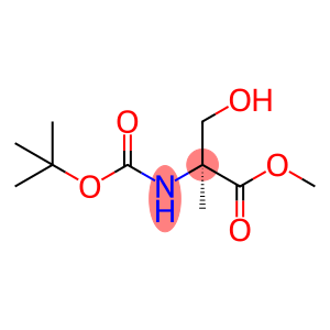 (S)-2-(tert-ButoxycarbonylaMino)-3-hydroxy-2-Methylpropanoic acid Methyl ester