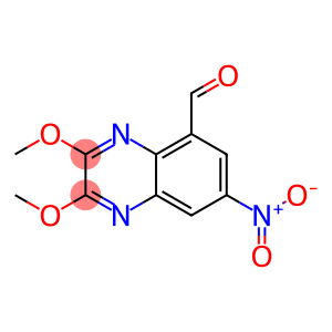 2,3-二甲氧基-7-硝基喹喔啉-5-甲醛