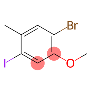 1-bromo-4-iodo-2-methoxy-5-methylbenzene