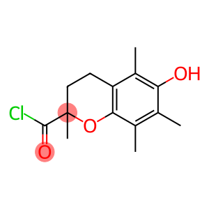 2H-1-BENZOPYRAN-2-CARBONYL CHLORIDE,3,4-DIHYDRO-6-HYDROXY-2,5,7,8-TETRAMETHYL