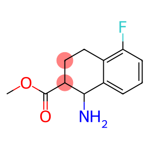 methyl 1-amino-5-fluoro-1,2,3,4-tetrahydronaphthalene-2-carboxylate