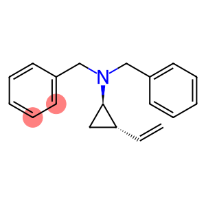 Benzenemethanamine, N-[(1R,2S)-2-ethenylcyclopropyl]-N-(phenylmethyl)-, rel-