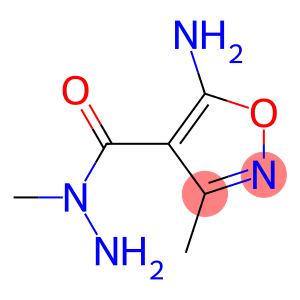 4-Isoxazolecarboxylicacid,5-amino-3-methyl-,1-methylhydrazide(9CI)