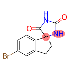 (S)-5'-Bromo-2',3'-dihydrospiro[imidazolidine-4,1'-indene]-2,5-dione