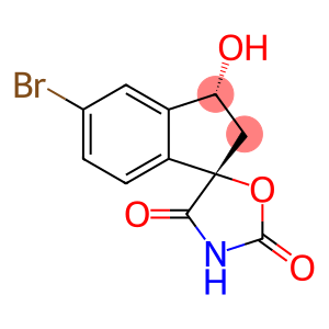(1S,3R)-5-溴-3-羟基-2,3-二氢螺[茚-1,5'-噁唑烷]-2',4'-二酮