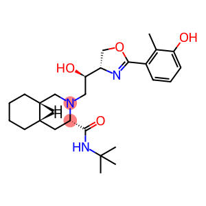 (3S,4aS,8aS)-2-[(2R)-2-[(4S)-2-[3-Hydroxy-2-methylphenyl]-4,5-dihydrooxazol-4-yl]-2-hydroxyethyl]decahydroisoquinoline-3-carboxylic acid tert-butylamide