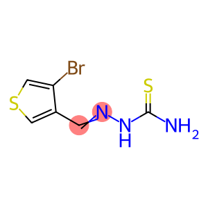 2-[(E)-(4-BROMO-3-THIENYL)METHYLIDENE]-1-HYDRAZINECARBOTHIOAMIDE
