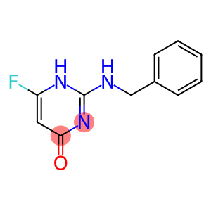 6-FLUORO-2-[(PHENYLMETHYL)AMINO]-4(1H)-PYRIMIDINONE