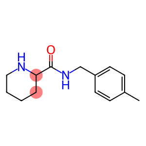 N-[(4-methylphenyl)methyl]piperidine-2-carboxamide