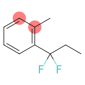 1-(1,1-difluoropropyl)-2-methyl-Benzene