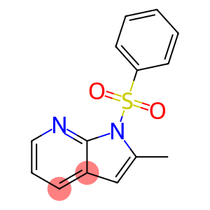 2-甲基-1-(苯磺酰基)-7-氮杂吲哚