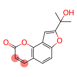 8-(1-Hydroxy-1-methylethyl)-2H-furo[2,3-h]-1-benzopyran-2-one