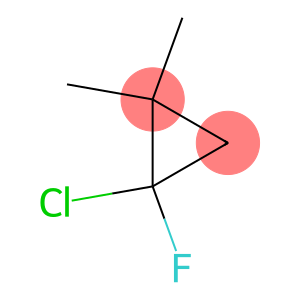 1-chloro-1-fluoro-2,2-dimethyl-cyclopropane