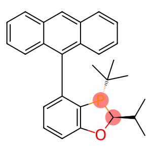 (2S,3S)-4-(蒽-9-基)-3-(叔丁基)-2-异丙基-2,3-二氢苯并[d] [1,3]氧杂磷杂环戊烯