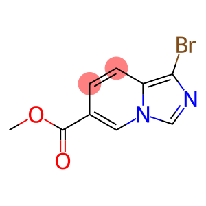 Imidazo[1,5-a]pyridine-6-carboxylic acid, 1-bromo-, methyl ester