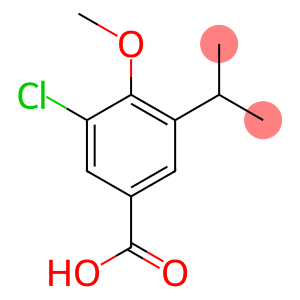 3-Chloro-5-isopropyl-4-methoxybenzoic acid