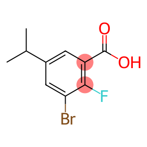 3-Bromo-2-fluoro-5-isopropylbenzoic acid