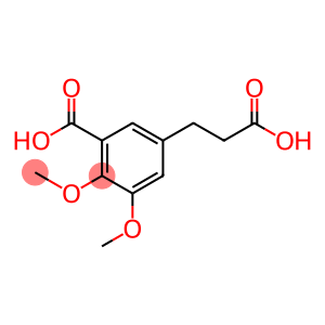 5-(2-carboxyethyl)-2,3-dimethoxybenzoic acid