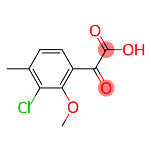 3-Chloro-2-methoxy-4-methyl-α-oxobenzeneacetic acid