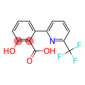 Benzoic acid, 2-hydroxy-6-[6-(trifluoromethyl)-2-pyridinyl]-