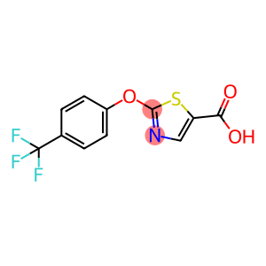 5-Thiazolecarboxylic acid, 2-[4-(trifluoromethyl)phenoxy]-